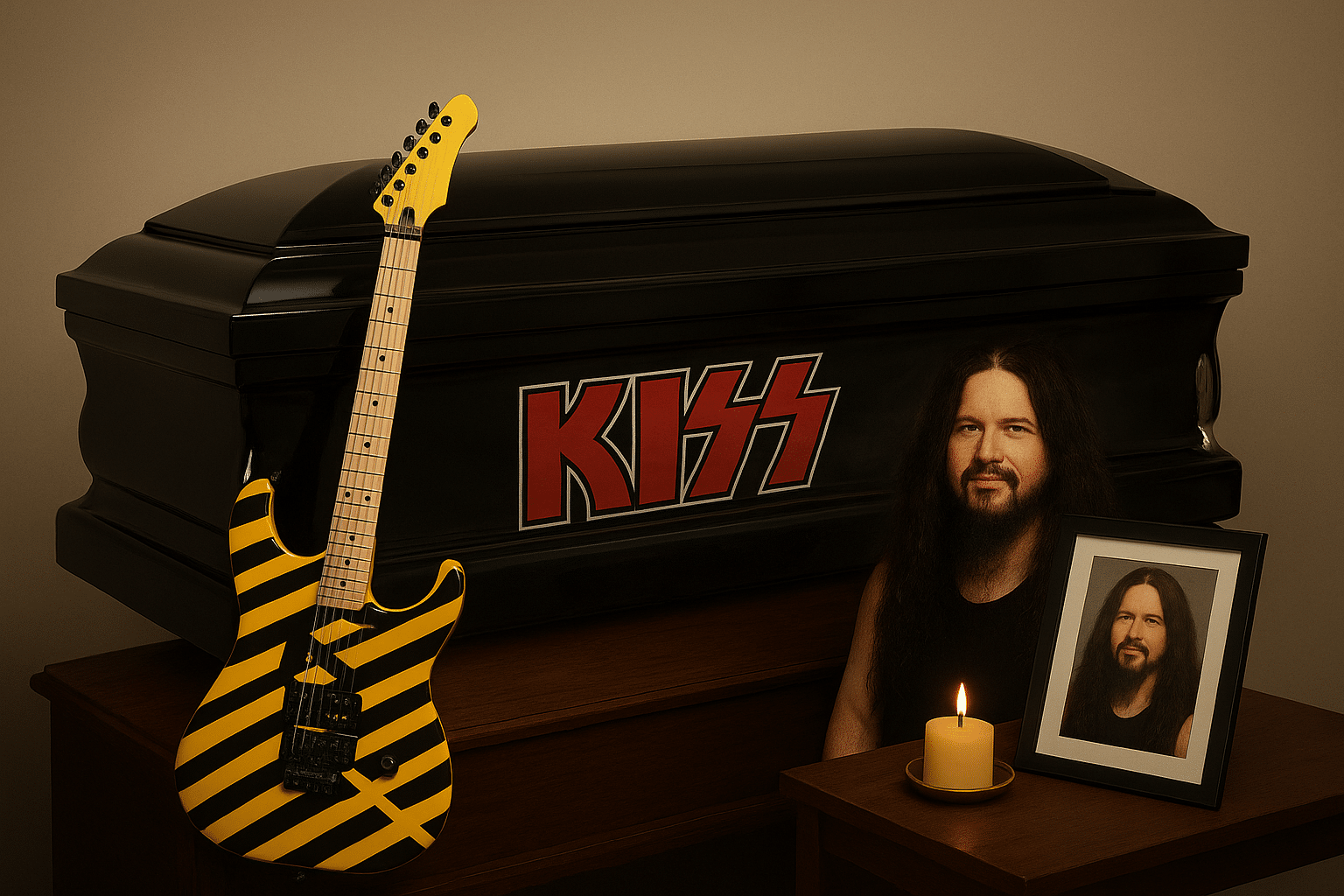 Dimebag Darrell sepolto con una chitarra unica in una bara speciale Forse non tutti ricordano gli ultimi desideri di Dime...