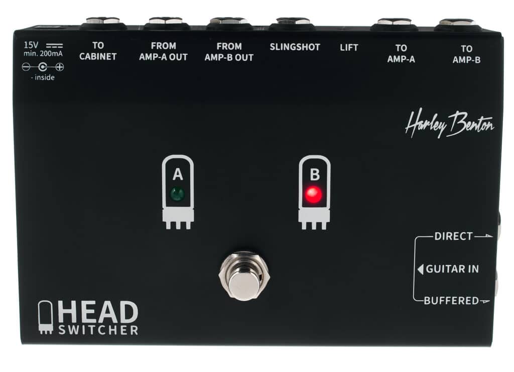 Da oggi potrai andare a suonare con le tue due testate preferite grazie al Tube Head Switch di Hartley Benton.