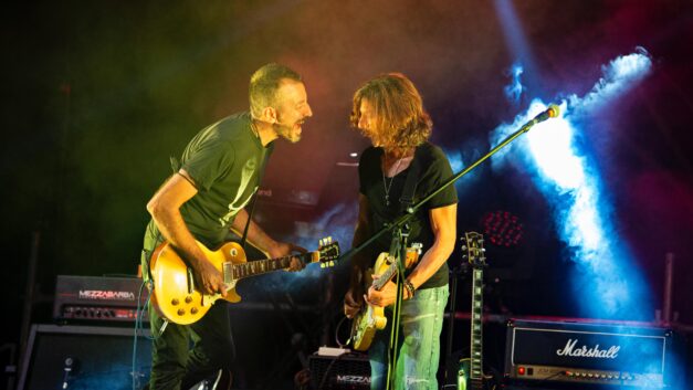 Giuseppe Scarpato & Stef Burns: i Solisti della chitarra rock
