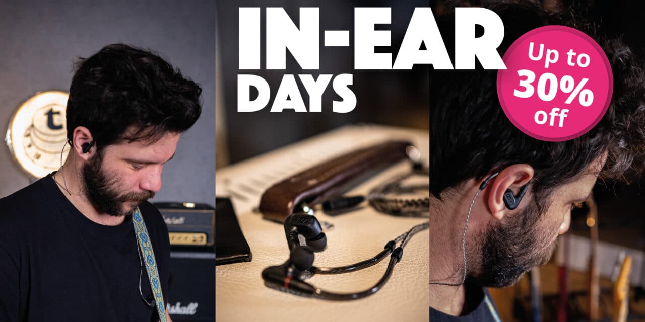 Thomann annuncia gli “In-Ear Days”: fino al 30% di sconto su 39 prodotti