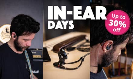 Thomann annuncia gli “In-Ear Days”: fino al 30% di sconto su 39 prodotti