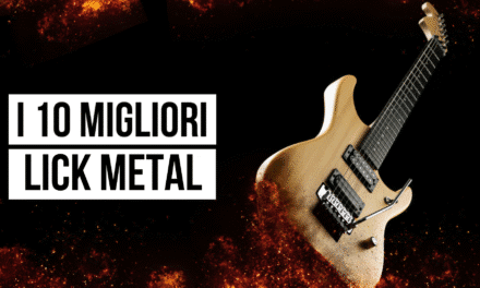 Lick chitarra metal: i 10 migliori