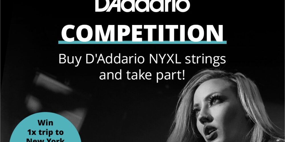 Scopri come vincere un viaggio a New York e una visita da D'Addario grazie allo storico marchio di corde e Thomann...