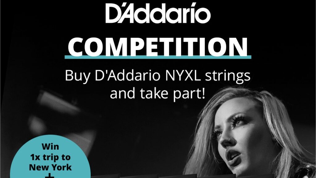 Scopri come vincere un viaggio a New York e una visita da D'Addario grazie allo storico marchio di corde e Thomann...