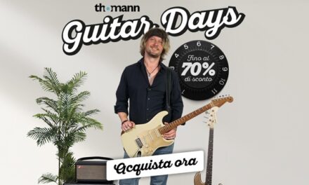 Non perdere le offerte dei Thomann Guitar Days. Solo per 10 giorni