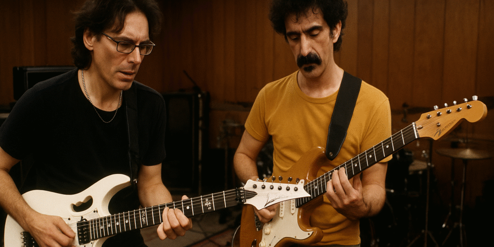 Il virtuoso di origini pavesi, Steve Vai, racconta la storia della sua audizione per Frank Zappa e di come sia stato catapultato in tour