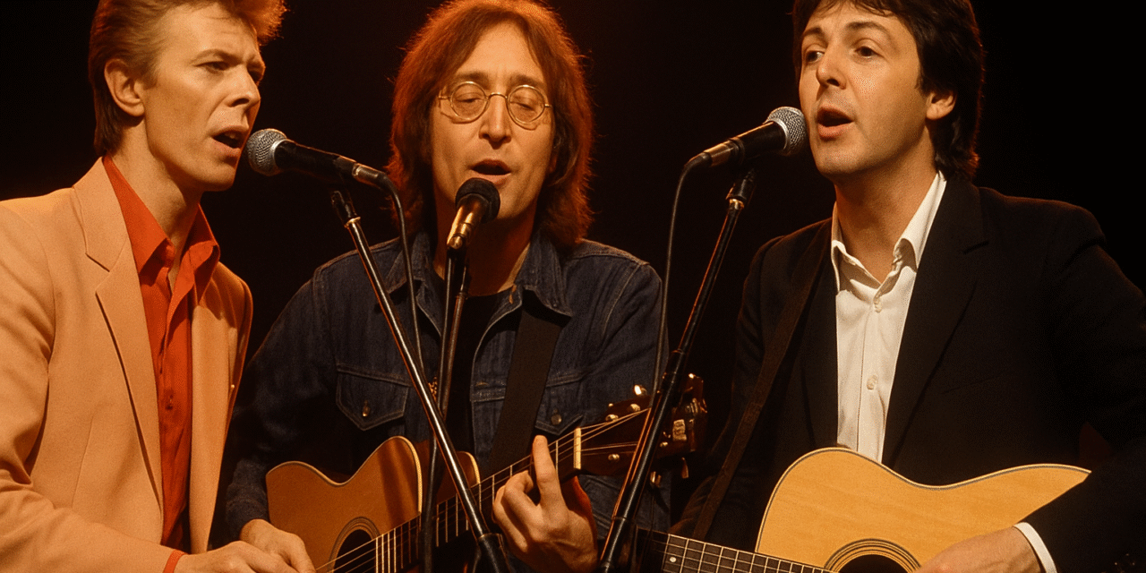 Bowie, Lennon e McCartney e la possibile superband mancata per poco