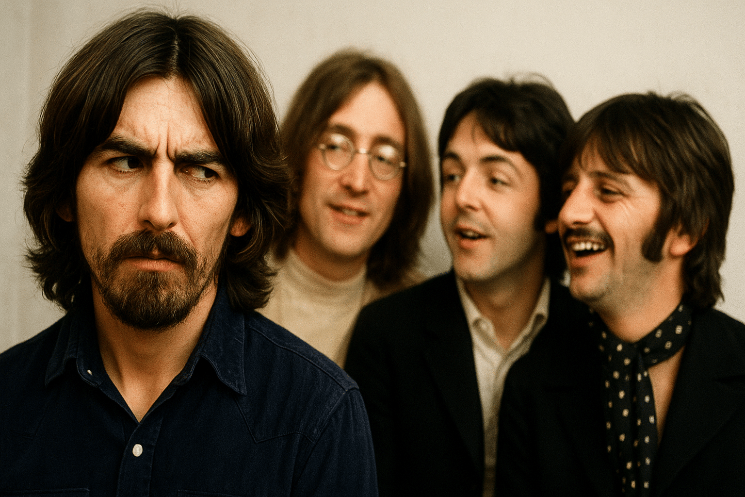 Non si può andare d'accordo con tutti, non succedeva nemmeno all'interno dei Beatles. Almeno per George Harrison...