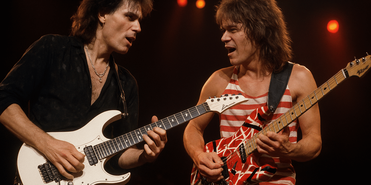 Rimpiazzare Eddie Van Halen? Per lui non è stato un problema