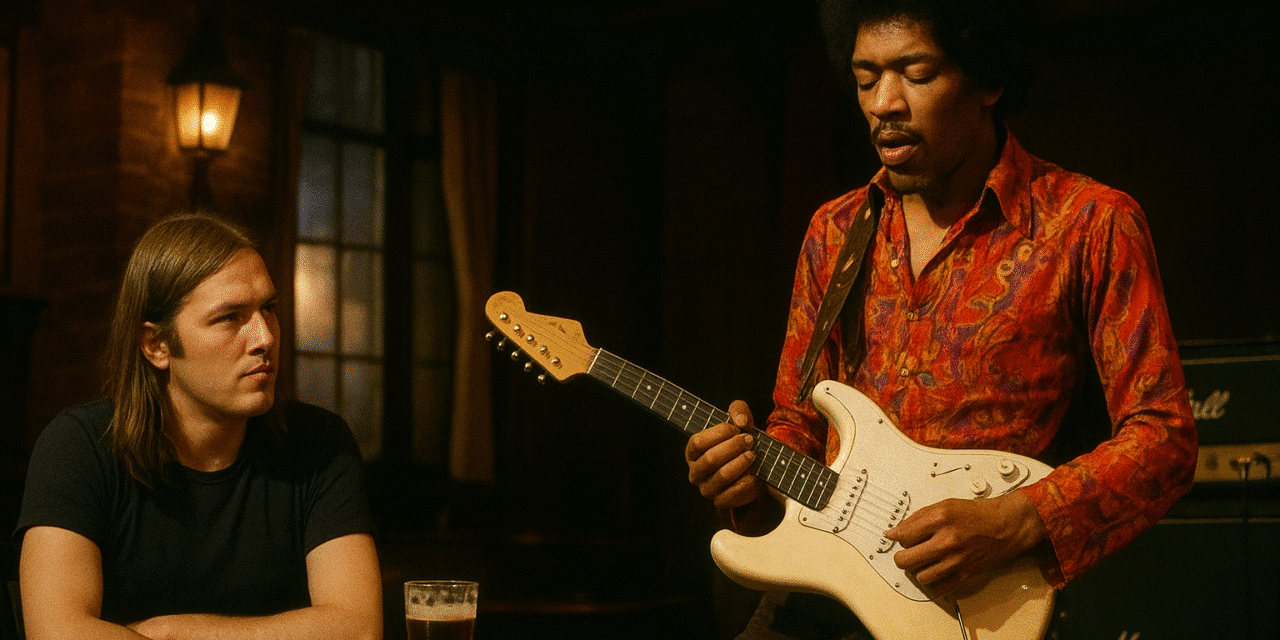 Il primo incontro tra David Gilmour e Jimi Hendrix raccontato dal chitarrista dei Pink Floyd