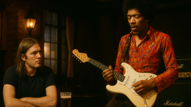 Il primo incontro tra David Gilmour e Jimi Hendrix raccontato dal chitarrista dei Pink Floyd