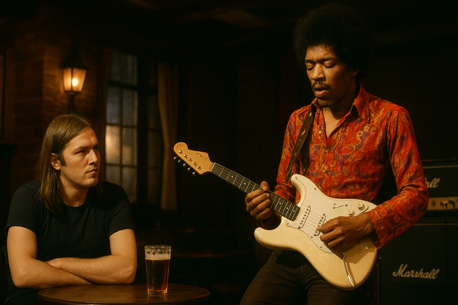 Gli è bastato un attimo per capire che Jimi Hendrix sarebbe diventato leggenda: la storia della prima volta che David Gilmour lo vide suonare
