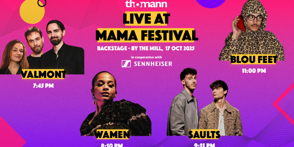 Scopri i partecipanti della serata Thomann e Sennheiser al MaMa Festval 2025. Tre giorni dedicati agli artisti emergenti nel cuore di Parigi