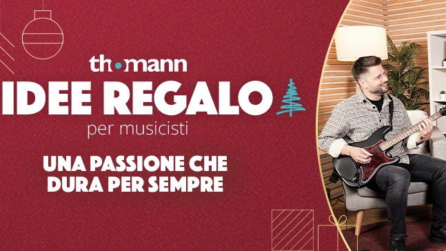 Cerchi il regalo perfetto per Natale? Porta la musica sotto l’albero con le idee regalo Thomann!