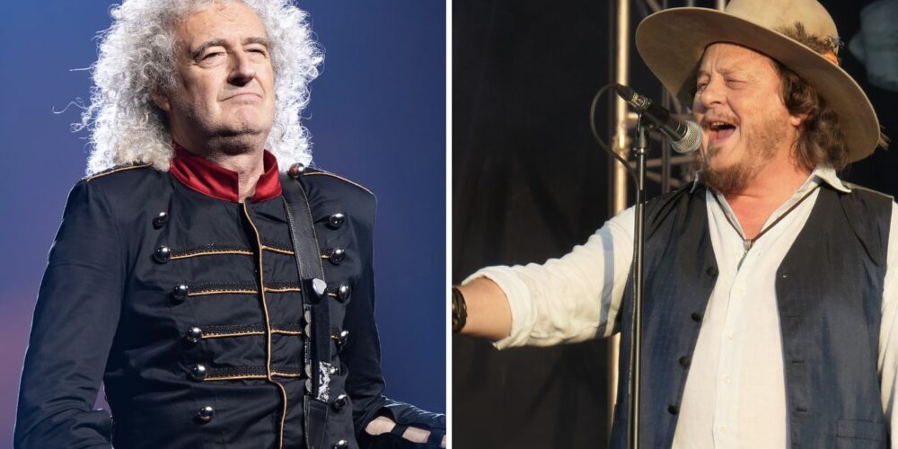 La sera in cui Zucchero salì sul palco di Wembley al tributo di Freddie Mercury arrivò senza chitarra e Brian May salvò l'esibizione