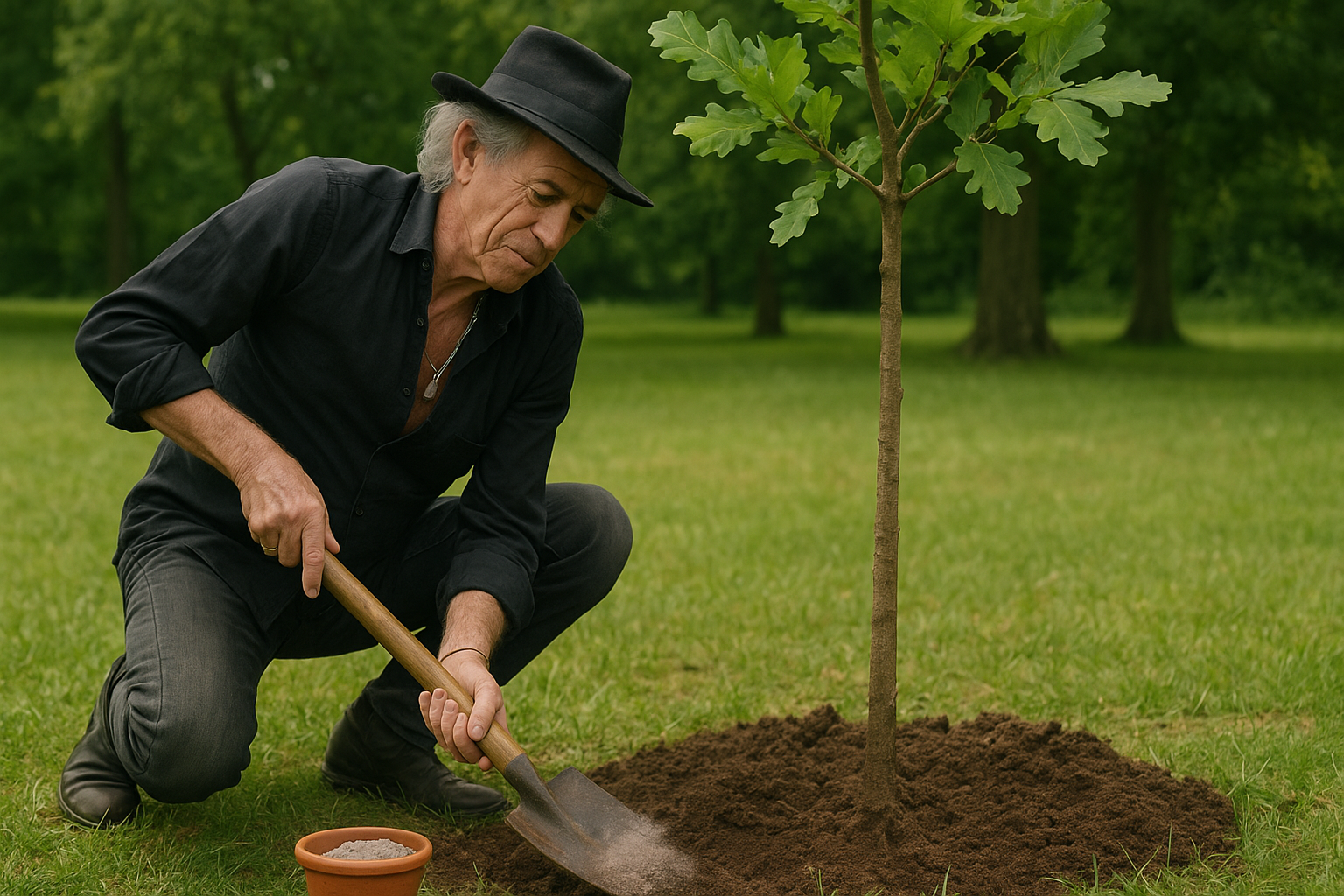 Tante storie della musica hanno come protagonisti i Rolling Stones, una di queste riguarda Keith Richards e le ceneri del padre...