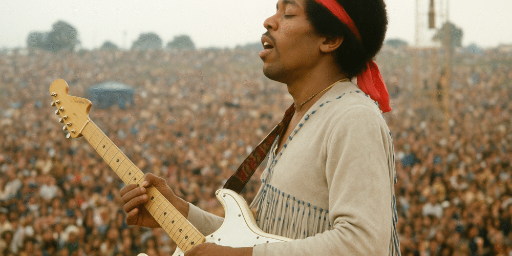 Jimi Hendrix in un'intervista racconta la vera storia di Star Spangled Banner e quell'iconica esibizione a Woodstock