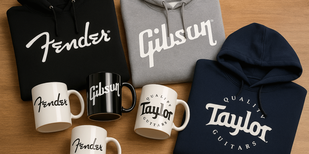 Accessori, abbigliamento e idee regalo: per un po' di musica sempre con te guarda tra il merchandising Thomann...