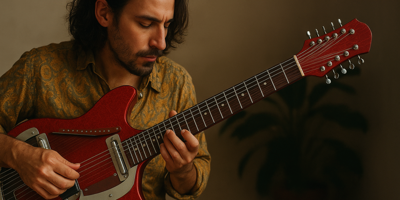 Il ronzio psichedelico: la storia e il ritorno del sitar elettrico