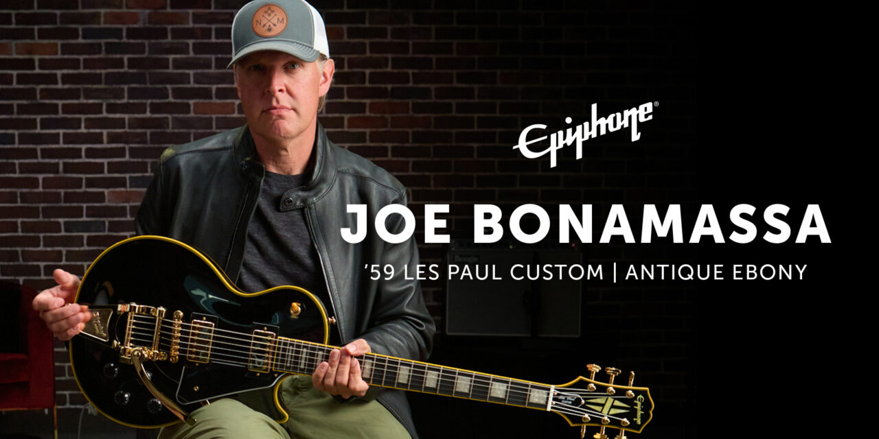 Epiphone Les Paul Custom ’59 Joe Bonamassa: l’eleganza della Black Beauty alla portata di tutti