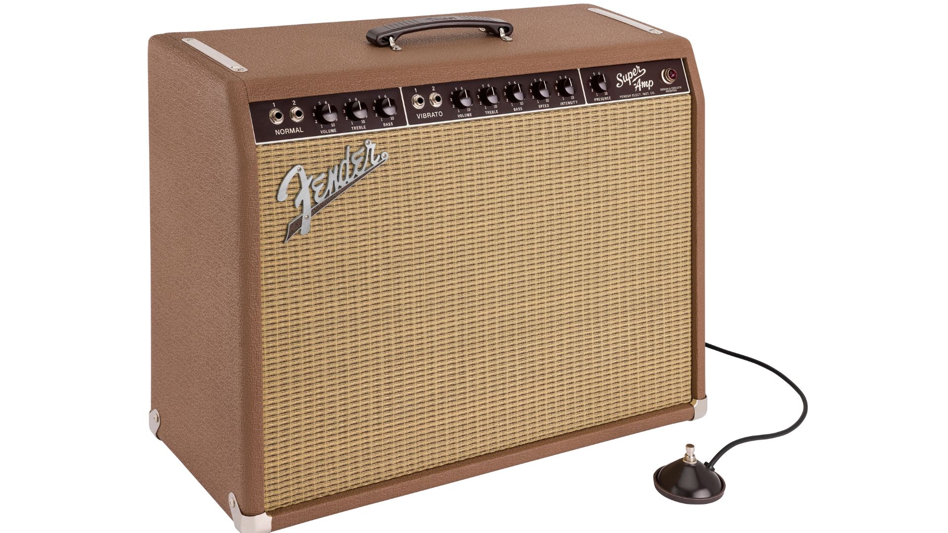 Fender riporta in vita i classici brown panel degli anni '60 con il '62 Super Amp e il suo harmonic tremolo
