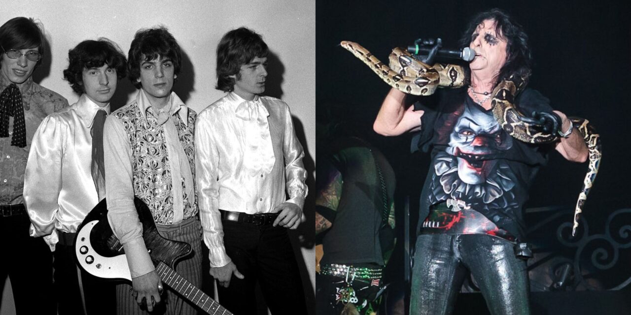 Pink Floyd e Alice Cooper sotto lo stesso tetto: tra musica e brownie “corretti”