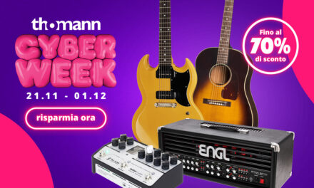 Cyberweek Thomann 2025: occasioni imperdibili per chi vive di musica