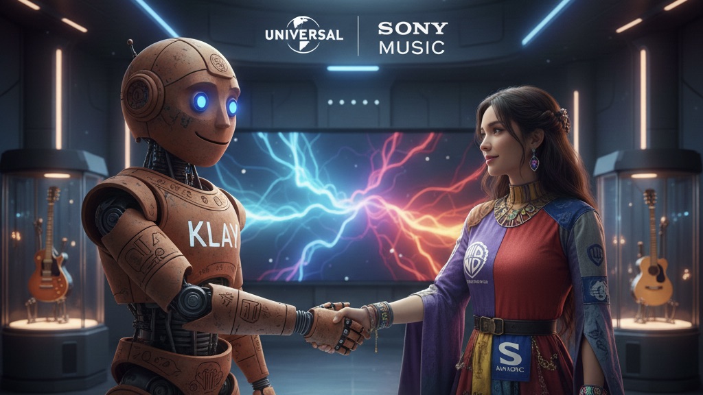 È arrivato l'accordo che da all'intelligenza artificiale tutti i cataloghi. diUniversal, Sony e Warner: cosa succede tra Klay e le major?