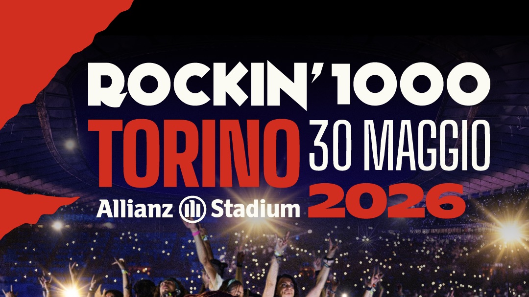Rockin’1000 sbarca all’Allianz Stadium di Torino. Cosa Aspetti? Partecipa anche tu!