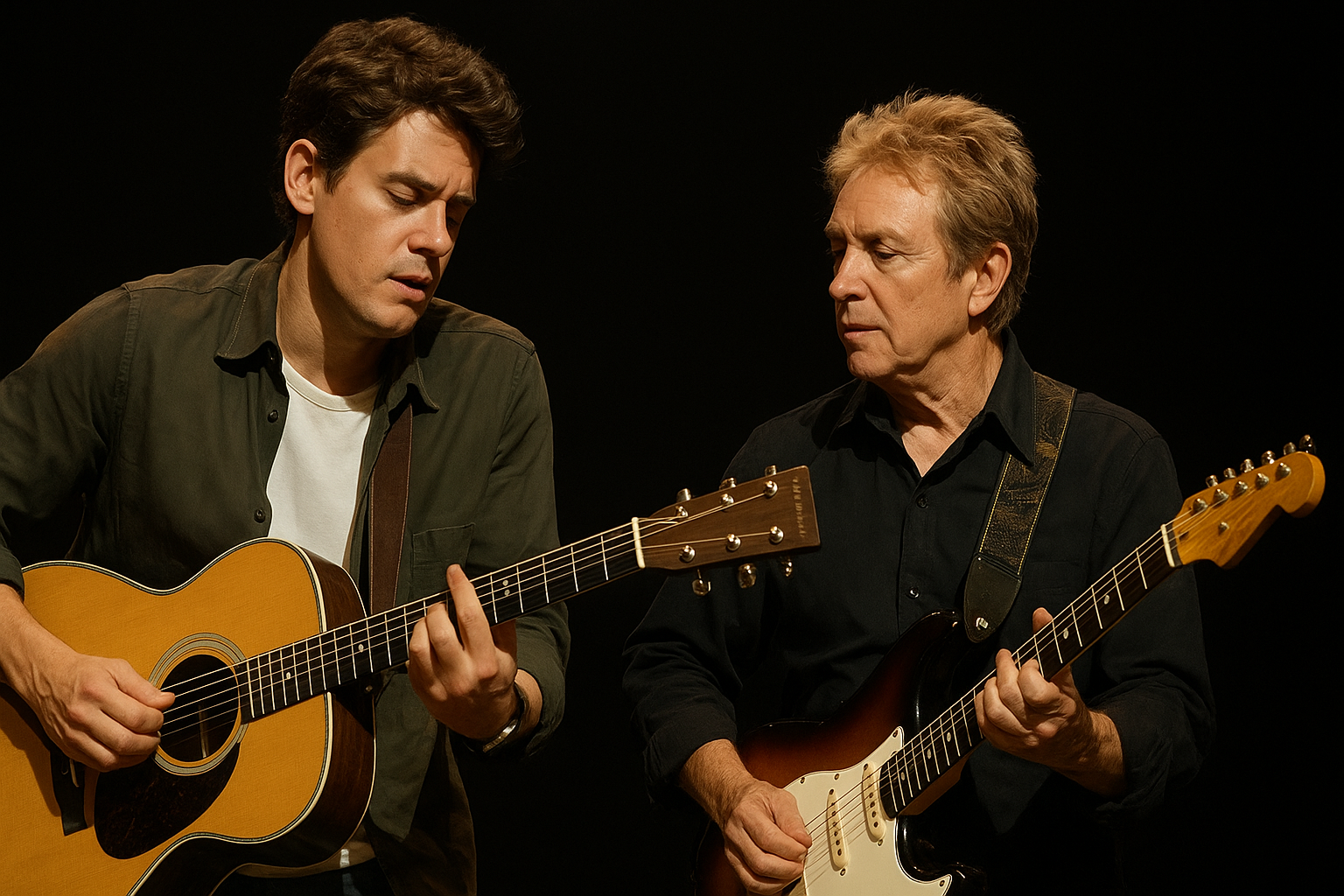 John Mayer a lezione da Andy Summers: è successo davvero!
