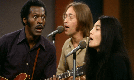 Chuck Berry, John Lennon e Yoko Ono sullo stesso palco: ma uno dei microfoni venne spento