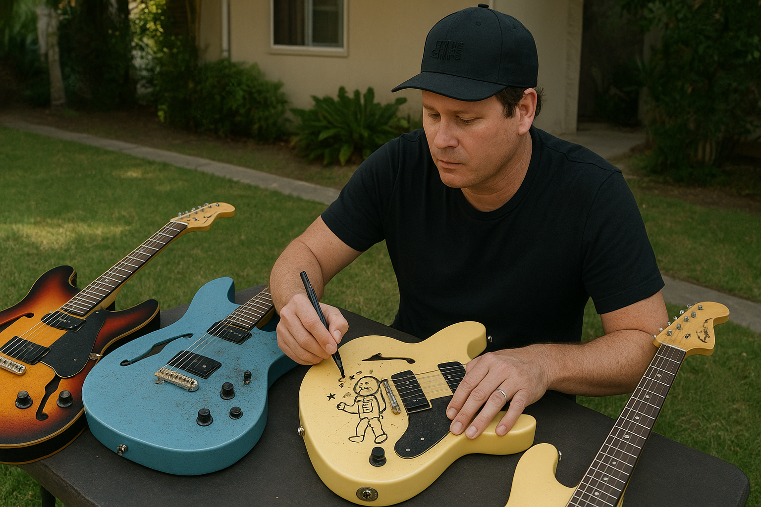 Polvere di meteorite e disegni fatti a mano ecco le incredibili Tom DeLonge Ad Astra 10 realizzate in edizione limitata da To The Stars