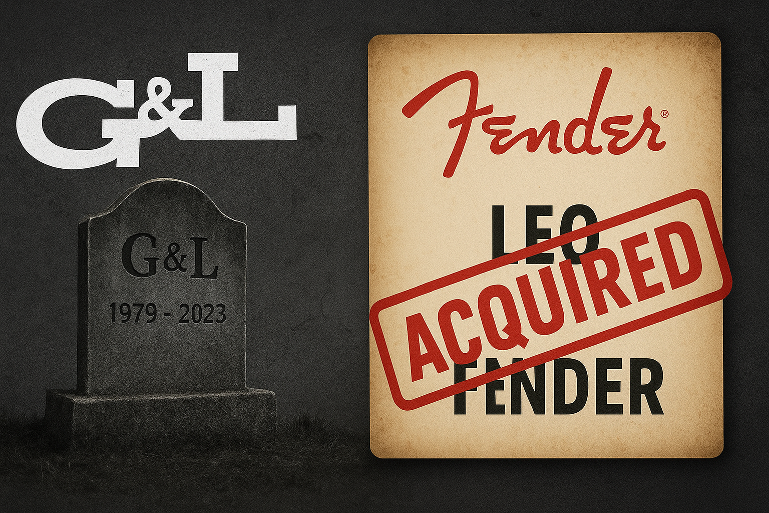 Dopo mesi di voci e speculazioni unn ex dipendente di G&L parla della chiusura dell'azienda: Fender ha acquisito il nome del suo fondatore