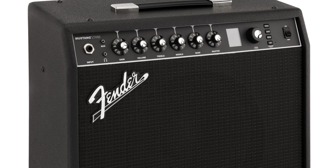 Annunciati i nuovi modelli della serie Fender Mustang: LTX-50 e 100, con un nuovo footswitch!