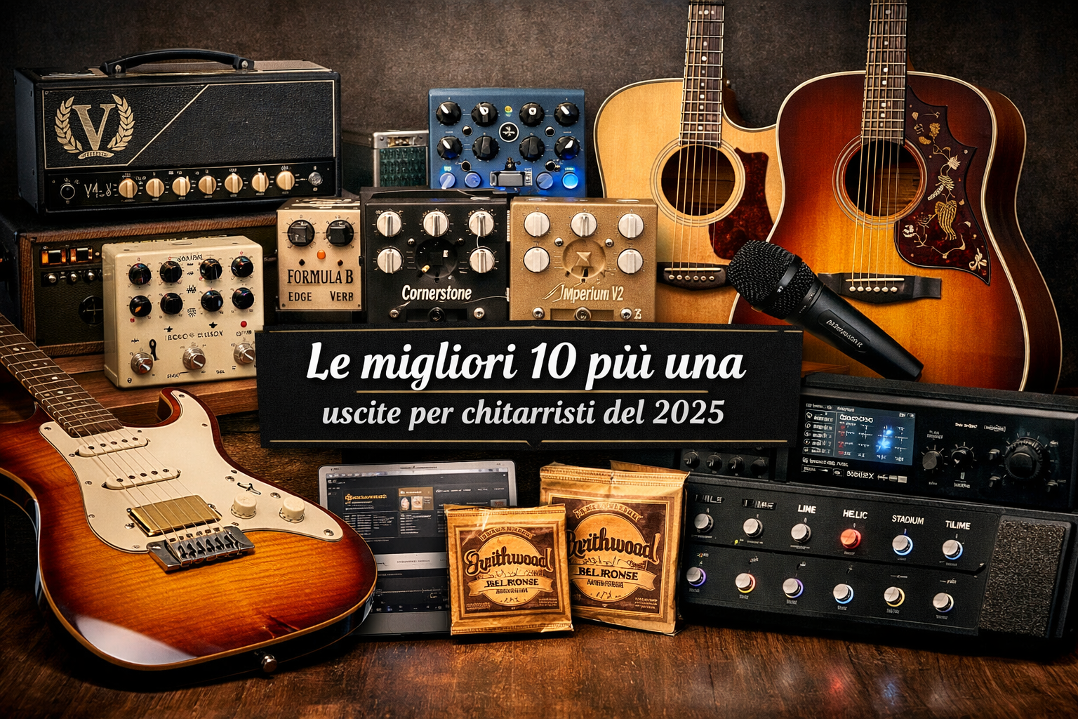 Quest'anno è stato un anno ricco di sorprese per gli amanti della 6 corde: ecco le 10+1 migliori uscite per chitarristi del 2025