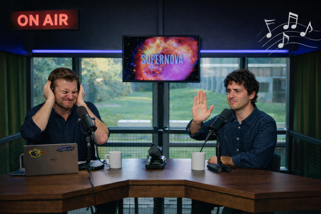 Durante il podcast Supernova Cattelan e Fulminacci si sono ritrovati a parlare degli assoli di chitarra ed entrambi li odiano tutti, o quasi