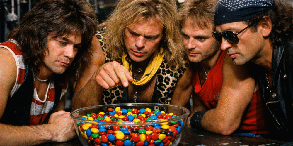 Ecco la vera storia dei Van Halen e gli M&M's e come un apparente capriccio da rockstar li ha salvati da un possibile disastro