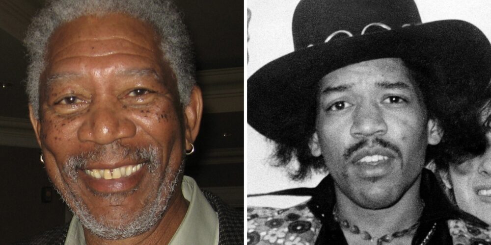 A 27 anni finge la morte per reinventarsi in un attore: ecco perché Jimi Hendrix si è "trasformato" in Morgan Freeman