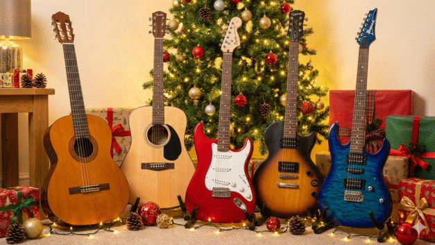 Le migliori 5 chitarre sotto i 300€ da regalare a Natale