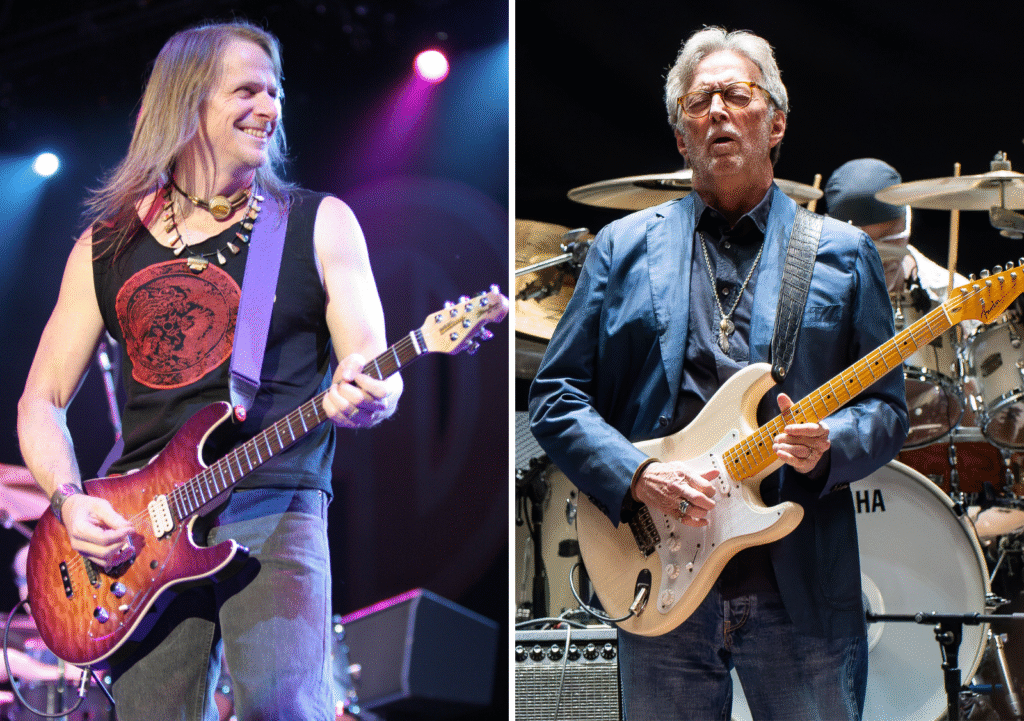 A questo punto della sua carriera Steve Morse sente il bisogno di dover cambiare approccio e stile e c'è lo zampino di Eric Clapton