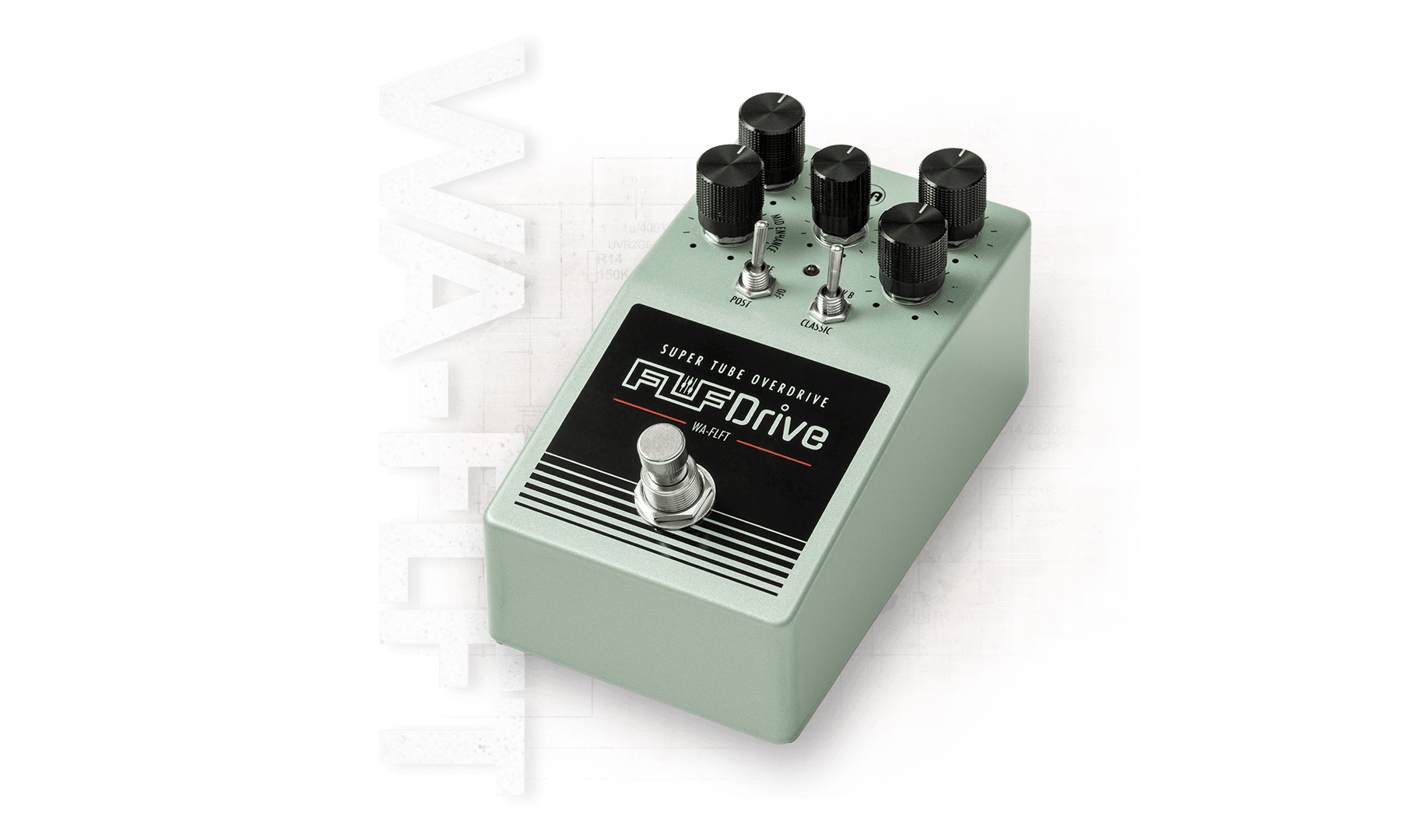 In occasione del NAMM 2026, Warm Audio presenta con il Fluff (FLF) Drive, il suo primo signature di Ryan Bruce