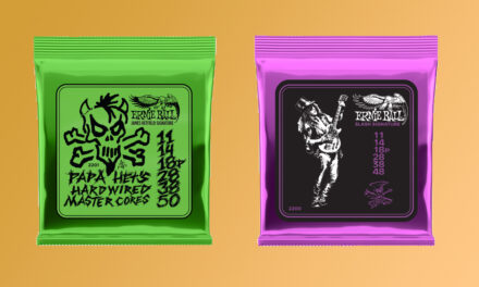 NAMM 2026: Ernie Ball – con le corde signature si suona come Slash e James Hetfield?