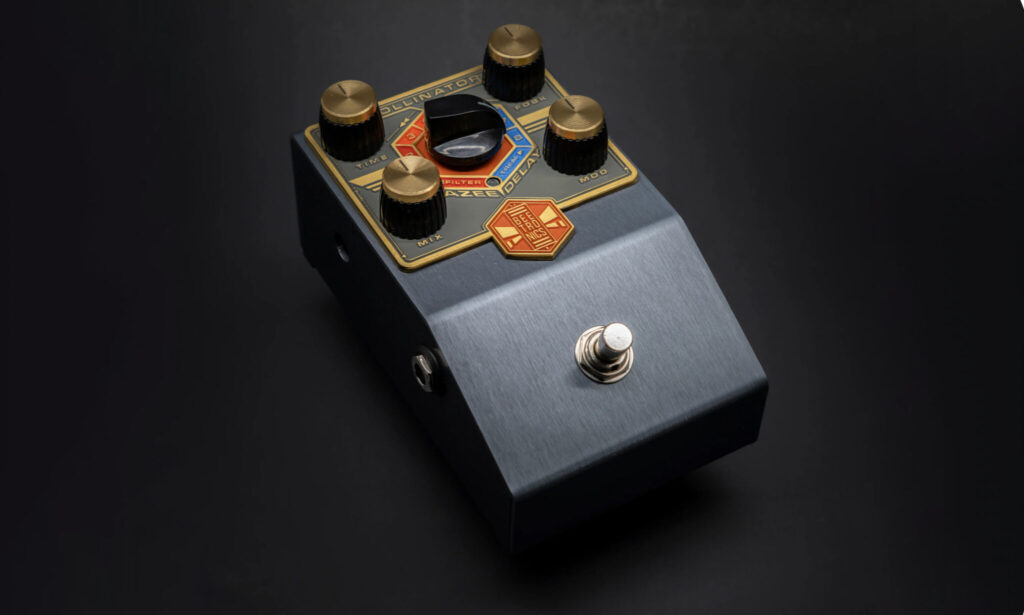 Beetronics presenta il Pollinator Hazee Delay, sfoggiando la grafica tridimensionale e punta a delay modulati e densi di atmosfera