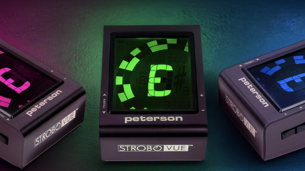 Peterson annuncia ill suo nuovo accordatore salvaspazio: arriva il nuovo StroboVUE massima qualità e spazio minimo