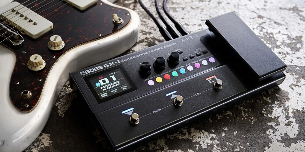 Con il Boss GX-1 il leader giapponese del settore presenta per il NAMM 2026 due multieffetto compatti a un prezzo per imbattibile