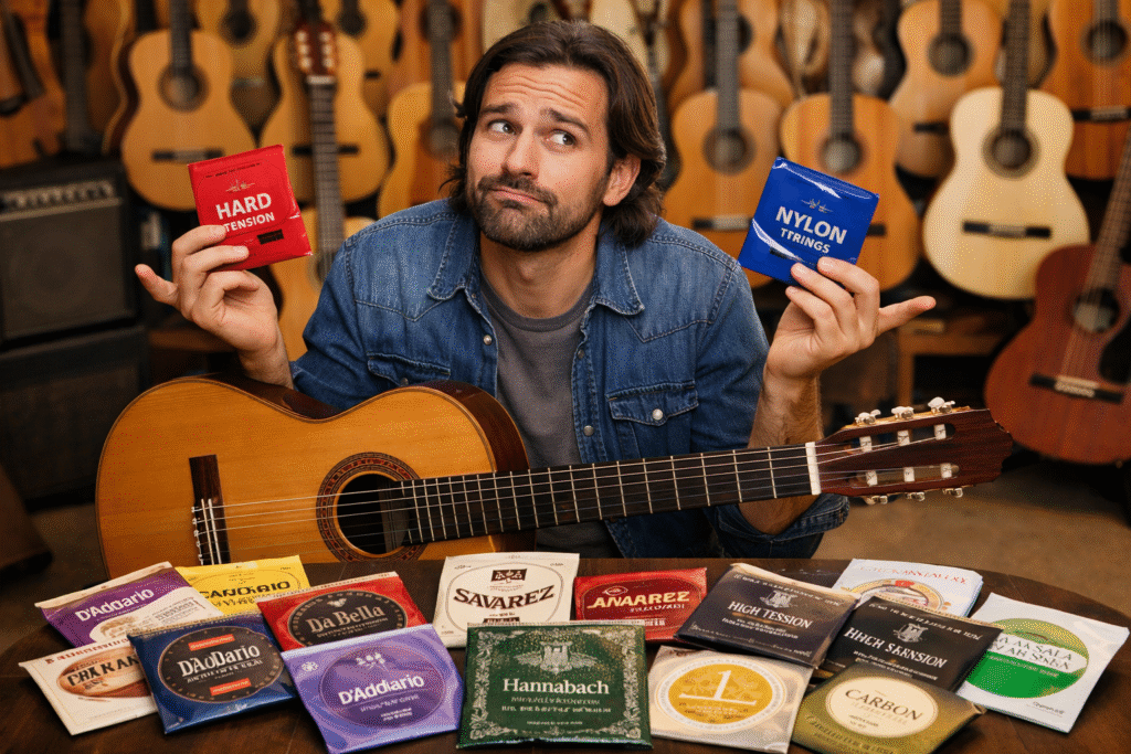 Ti sei perso alla ricerca delle corde giuste per chitarra classica? Ecco la guida definitiva e alcuni modelli e marchi suggeriti per te