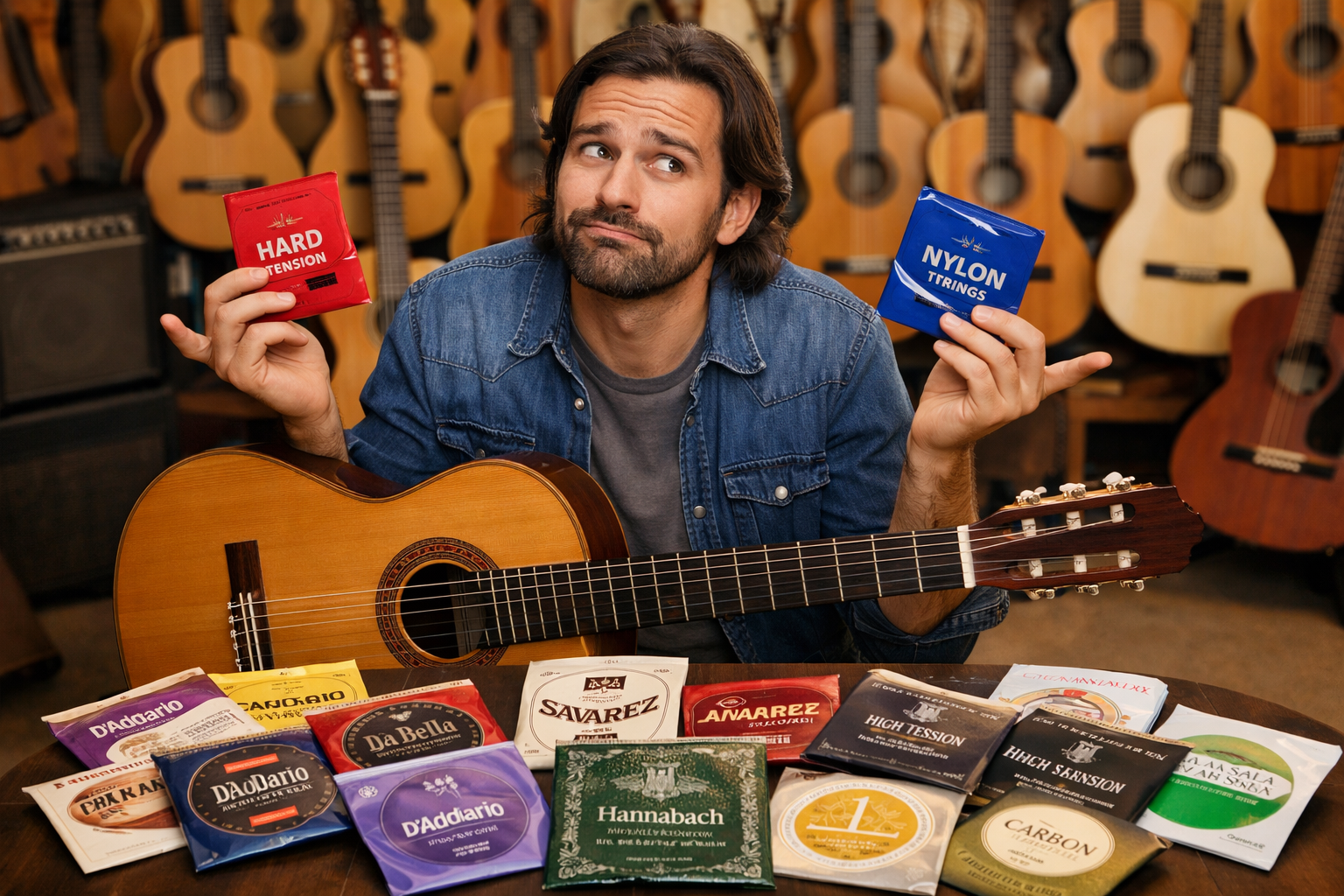 Ti sei perso alla ricerca delle corde giuste per chitarra classica? Ecco la guida definitiva e alcuni modelli e marchi suggeriti per te