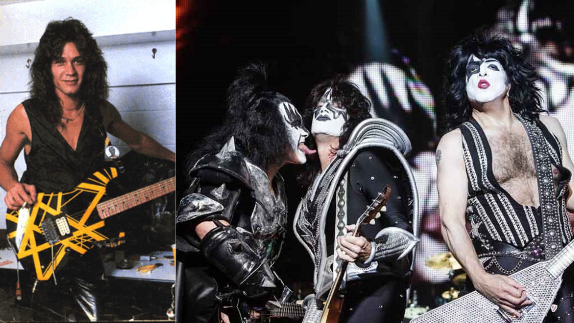 Gene Simmons ha raccontato che nel 1982 Eddie Van Halen si presentò in studio proponendosi come nuovo chitarrista dei Kiss