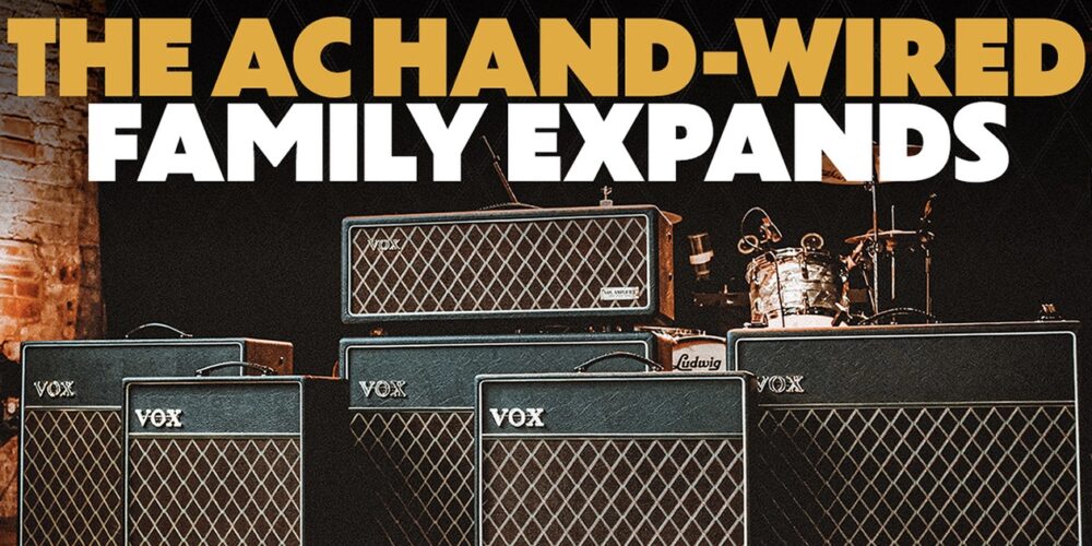 In occasione del NAMM 2026, Vox amplia il proprio portfolio con diverse novità estendendo la serie Hand-Wired