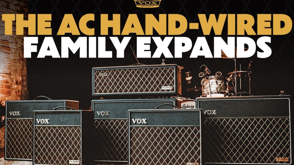 In occasione del NAMM 2026, Vox amplia il proprio portfolio con diverse novità estendendo la serie Hand-Wired